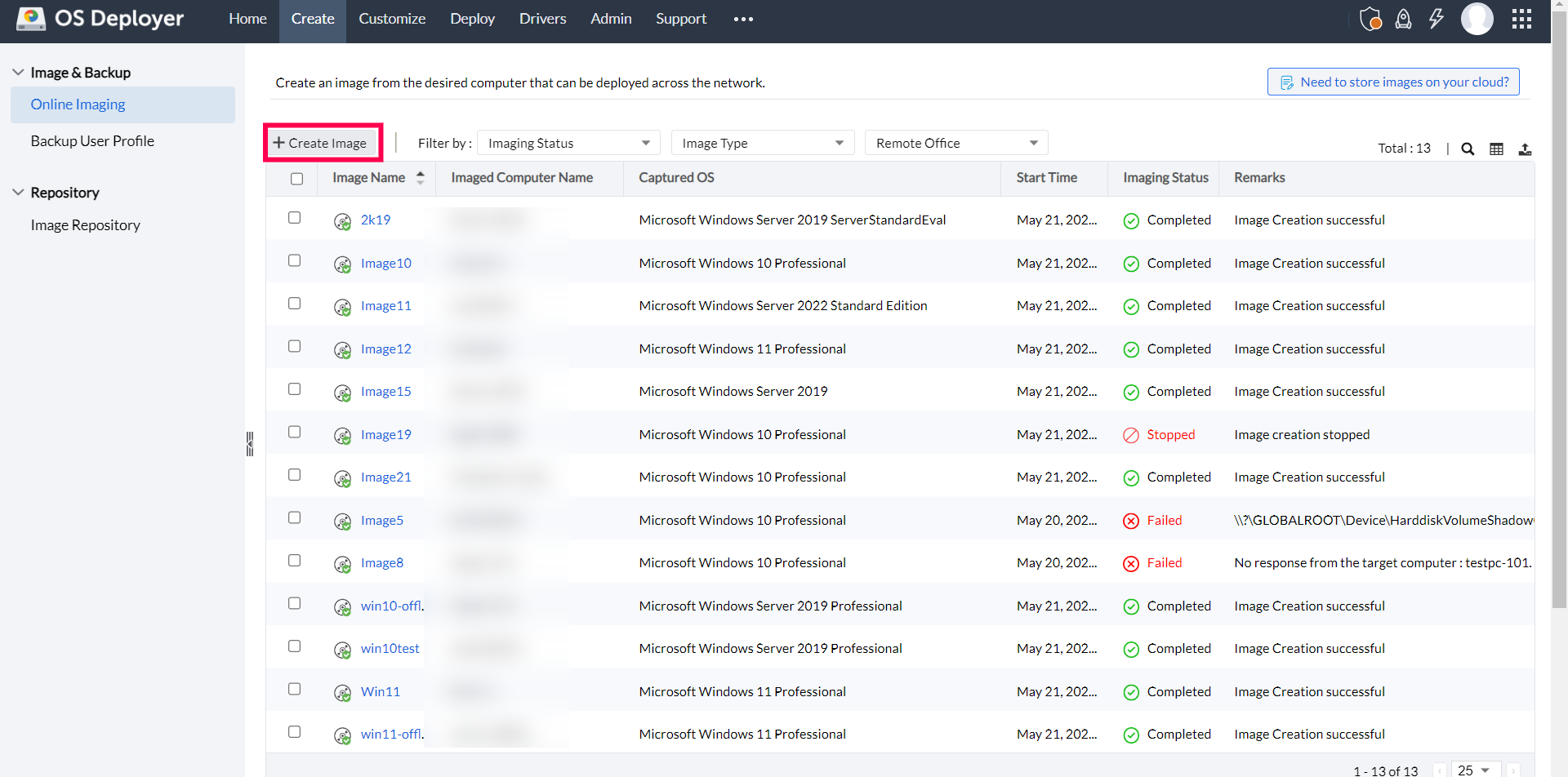 win10img-ManageEngineOS Deployer