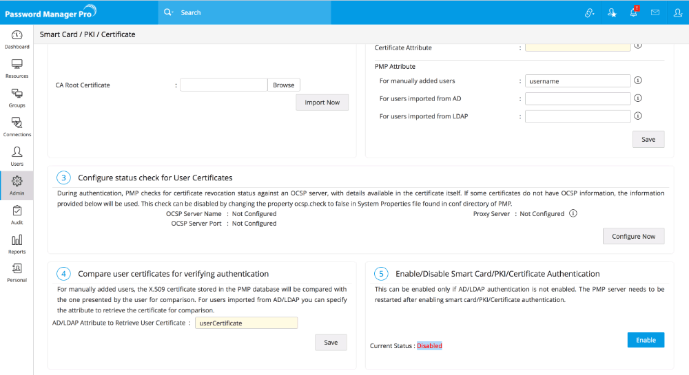 Smart Card Authentication