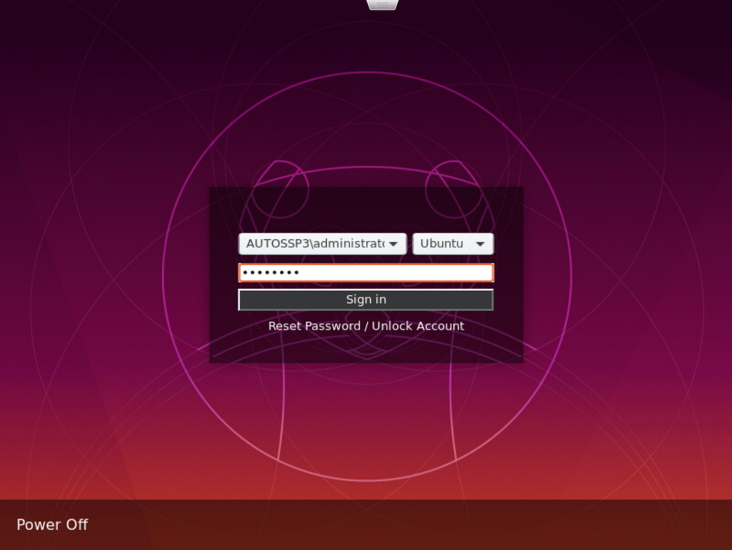 Primary authentication credentials