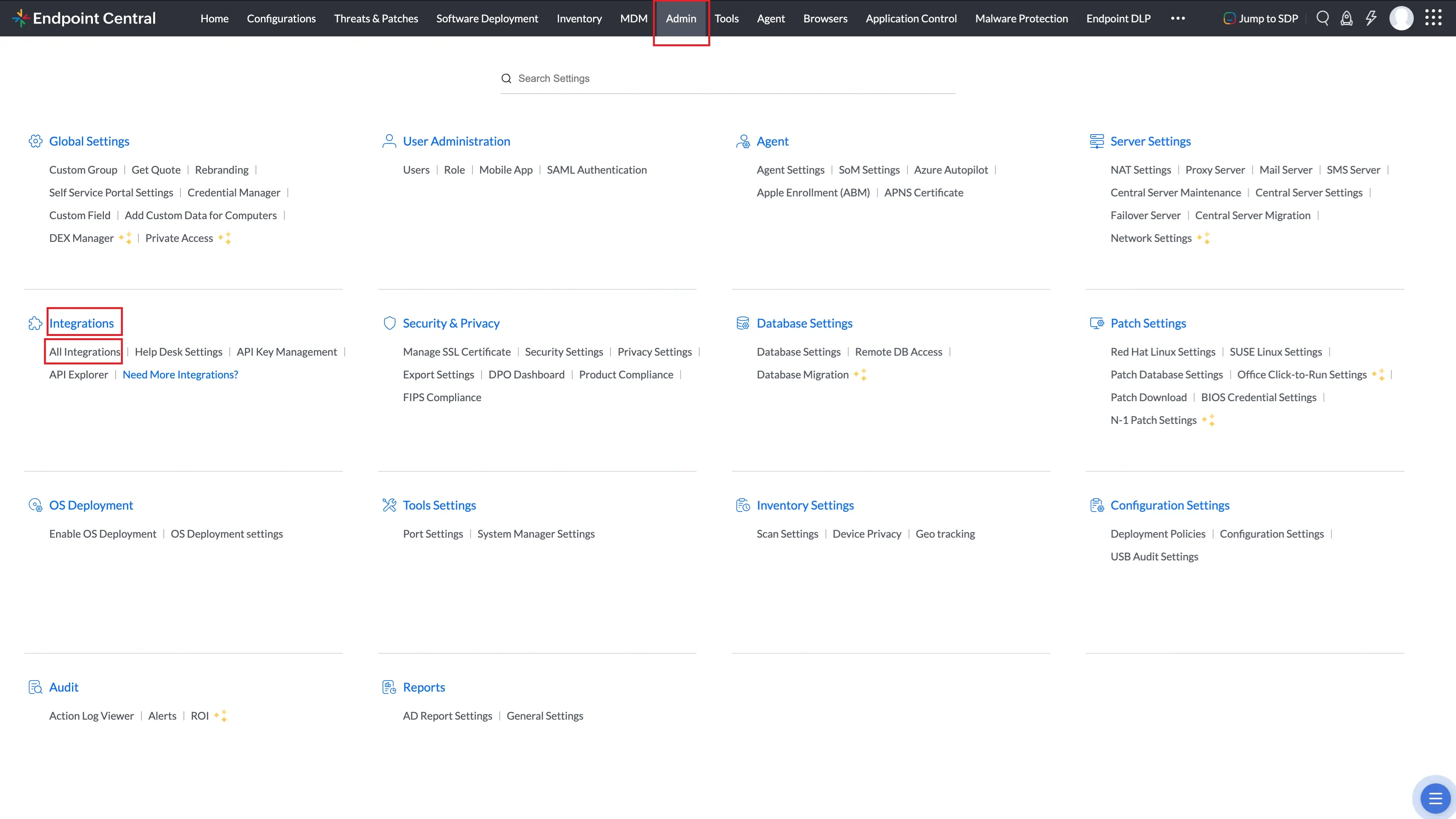 Integration Navigation Integration Navigation