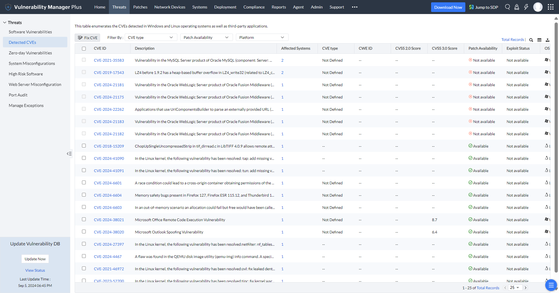 Vulnerability Assessment Types