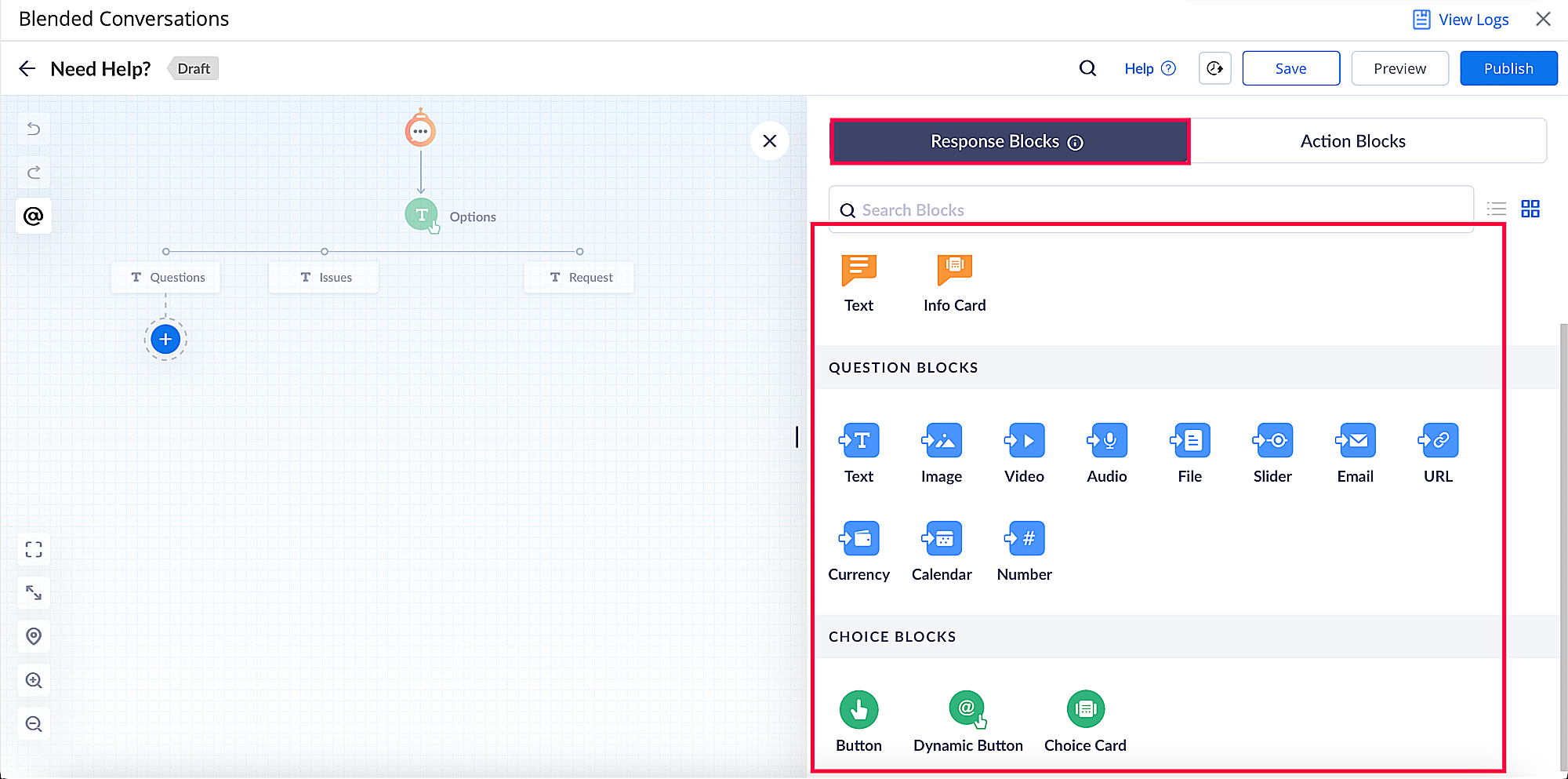 ITSM virtual agent conversations