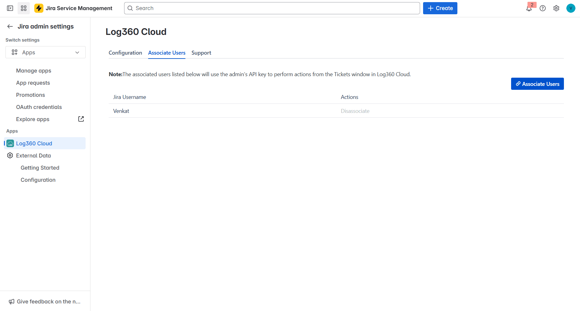 Jira Service Desk On-Demand Integration