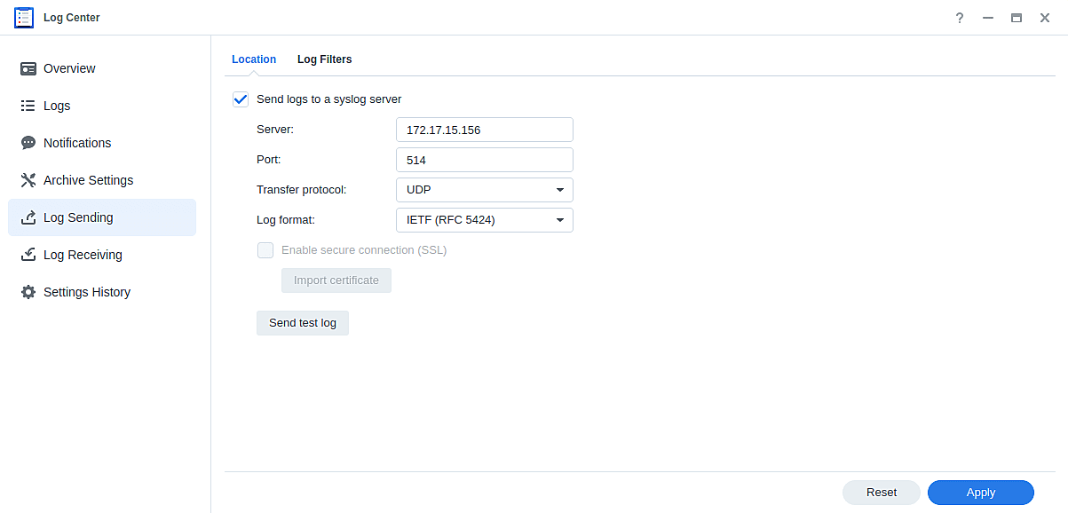 Synology NAS file monitoring
