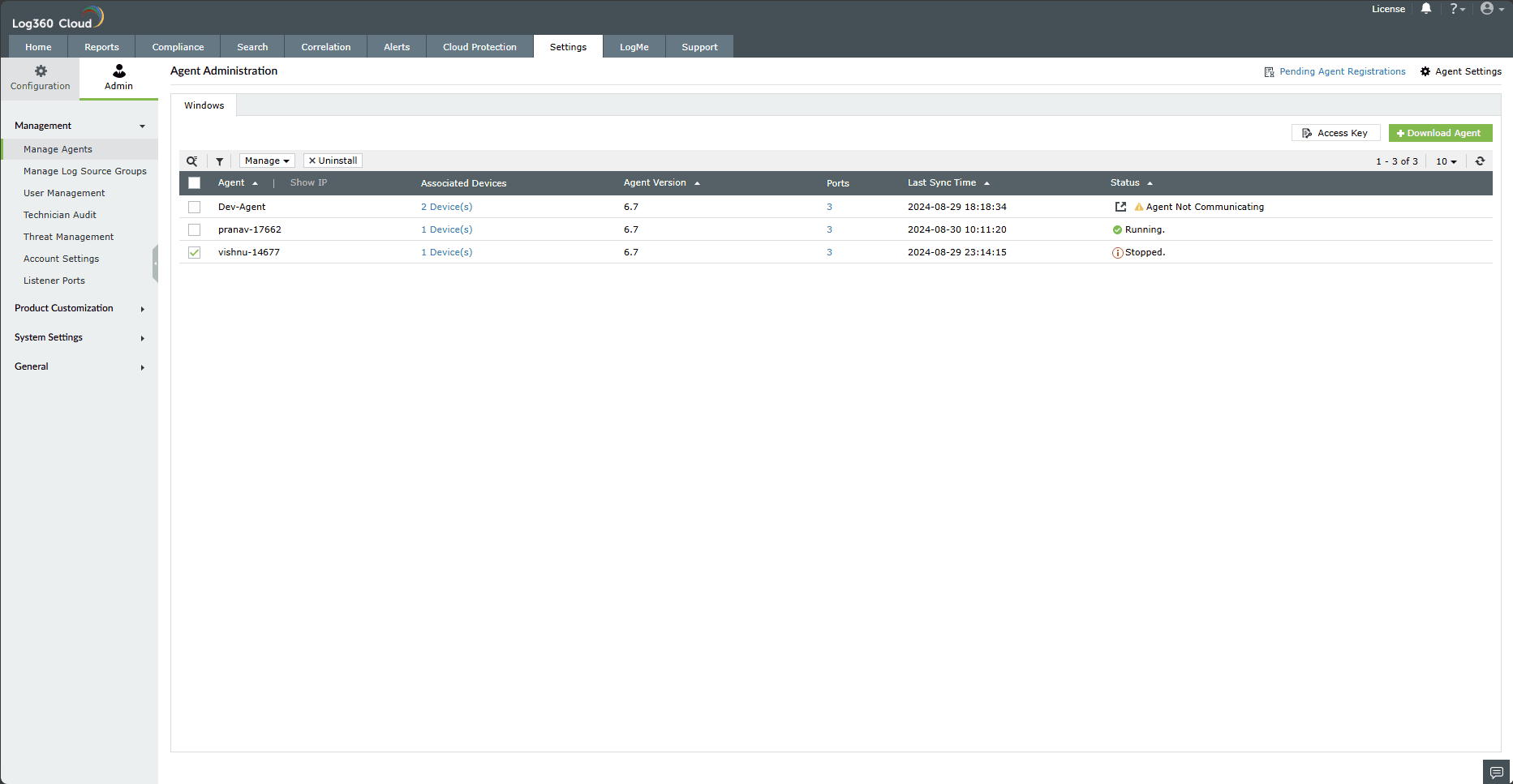 uninstalling-an-agent