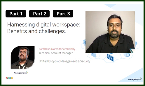 Harnessing the digital workspace webcast