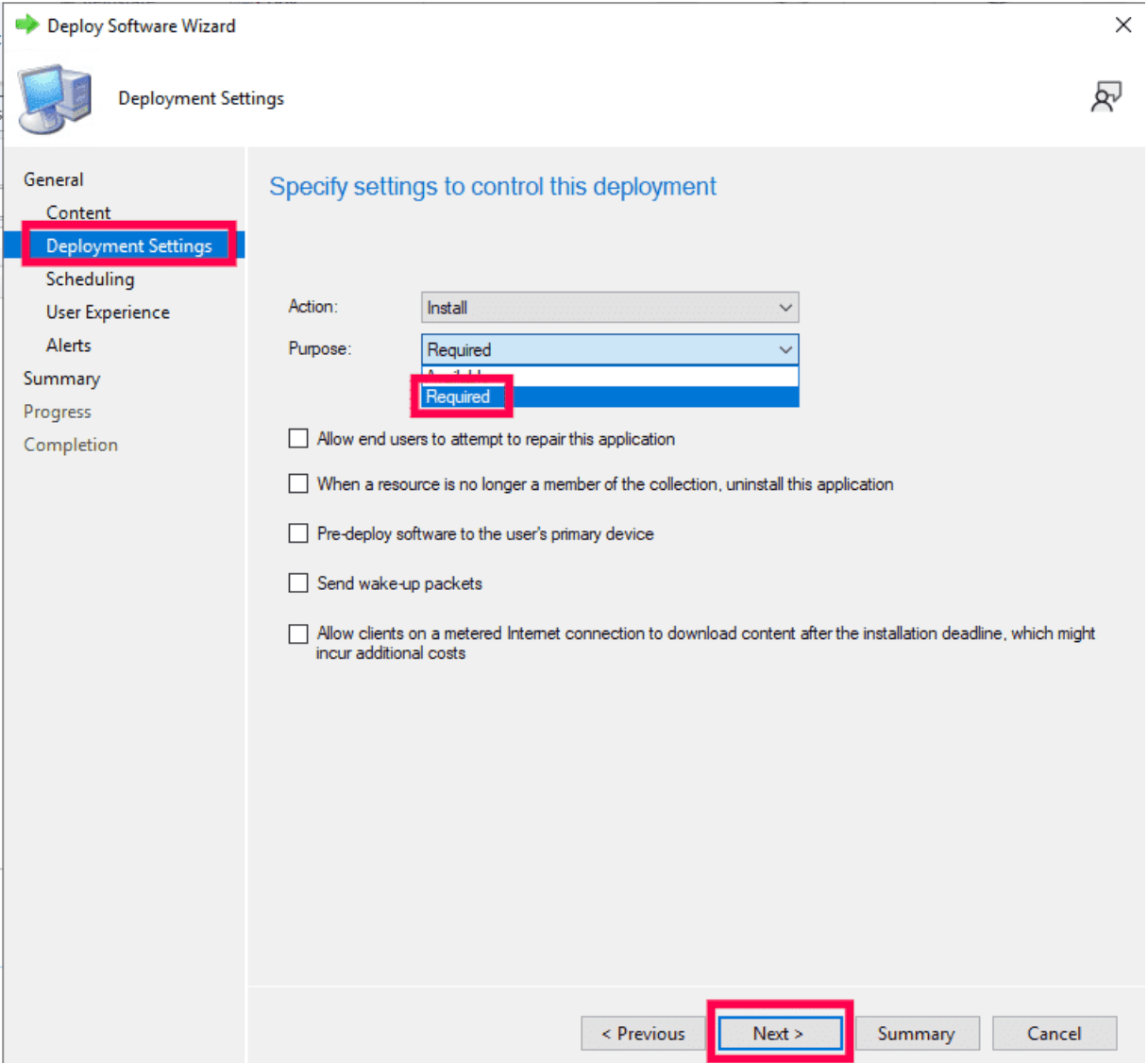 IDSecurity Agent installation via MCM