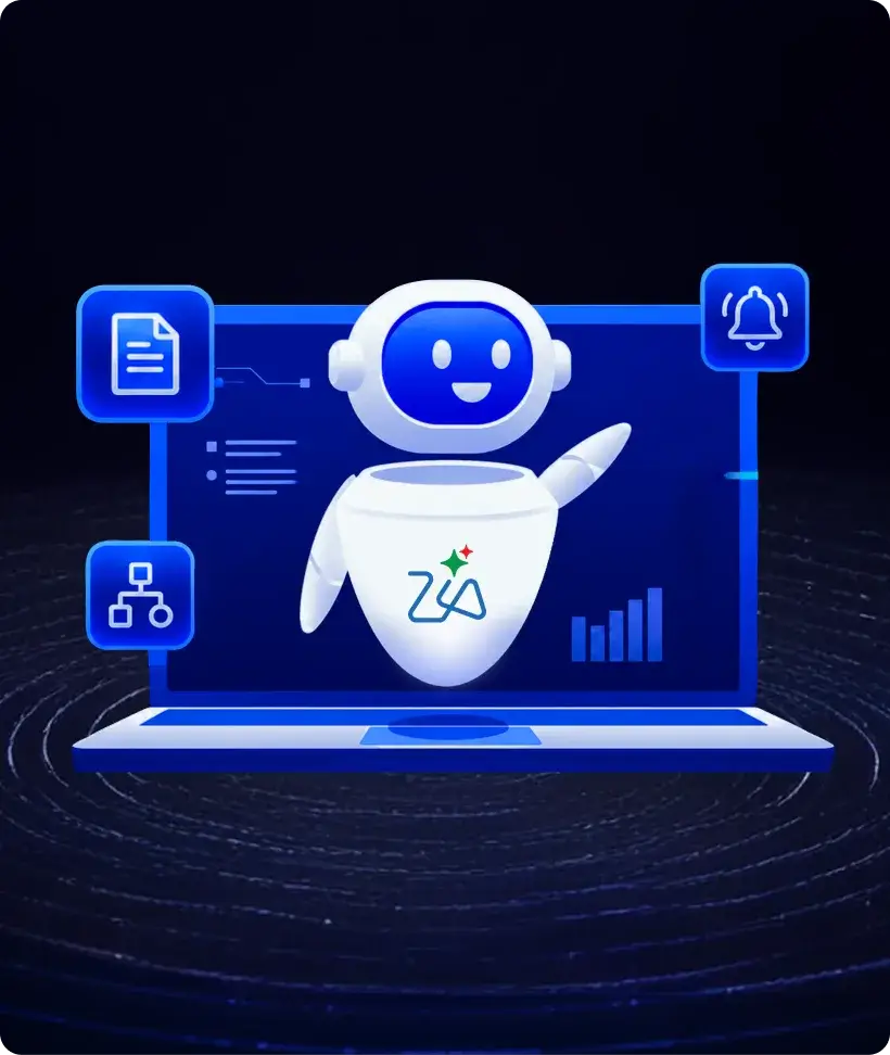 Ask Zia, the built-in SIEM AI assistant in Log360