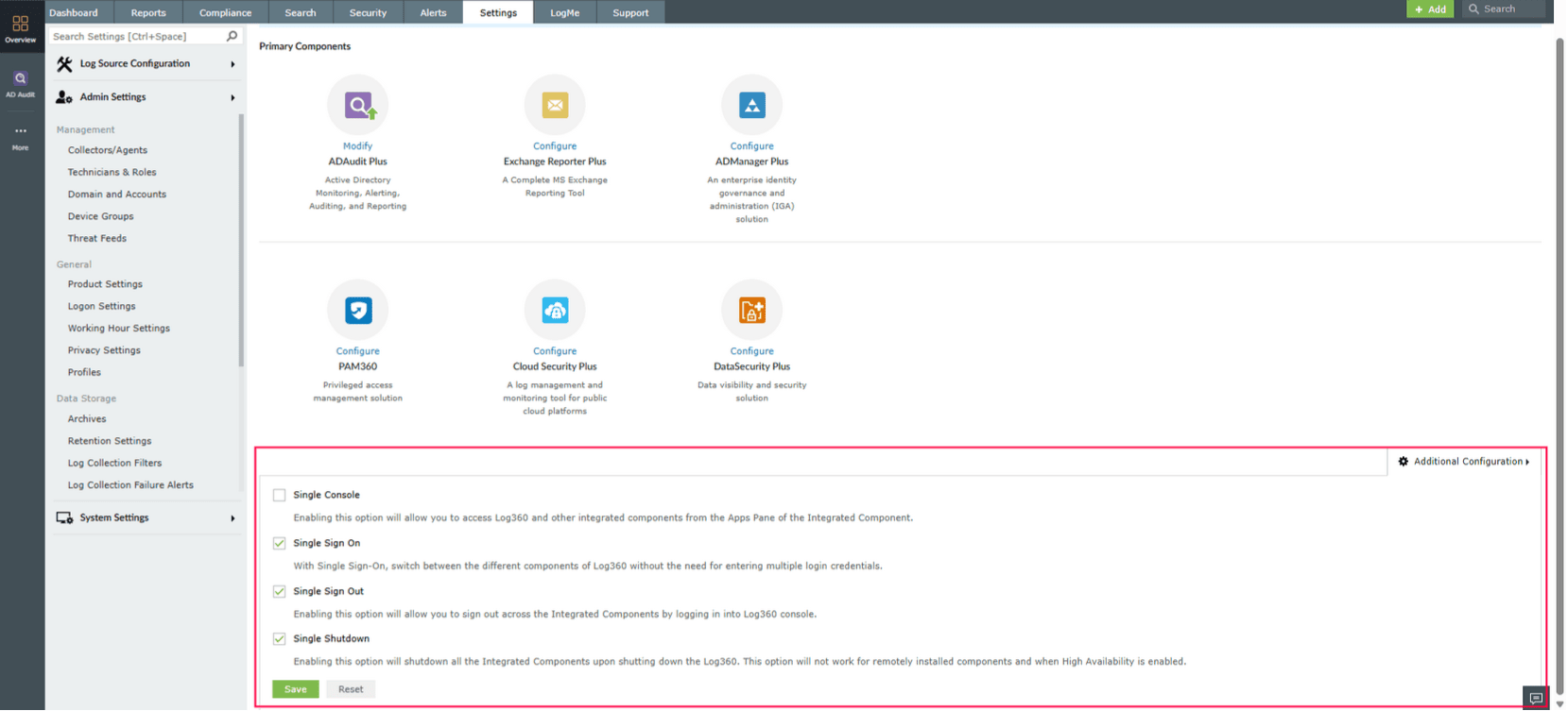 Additional configurations