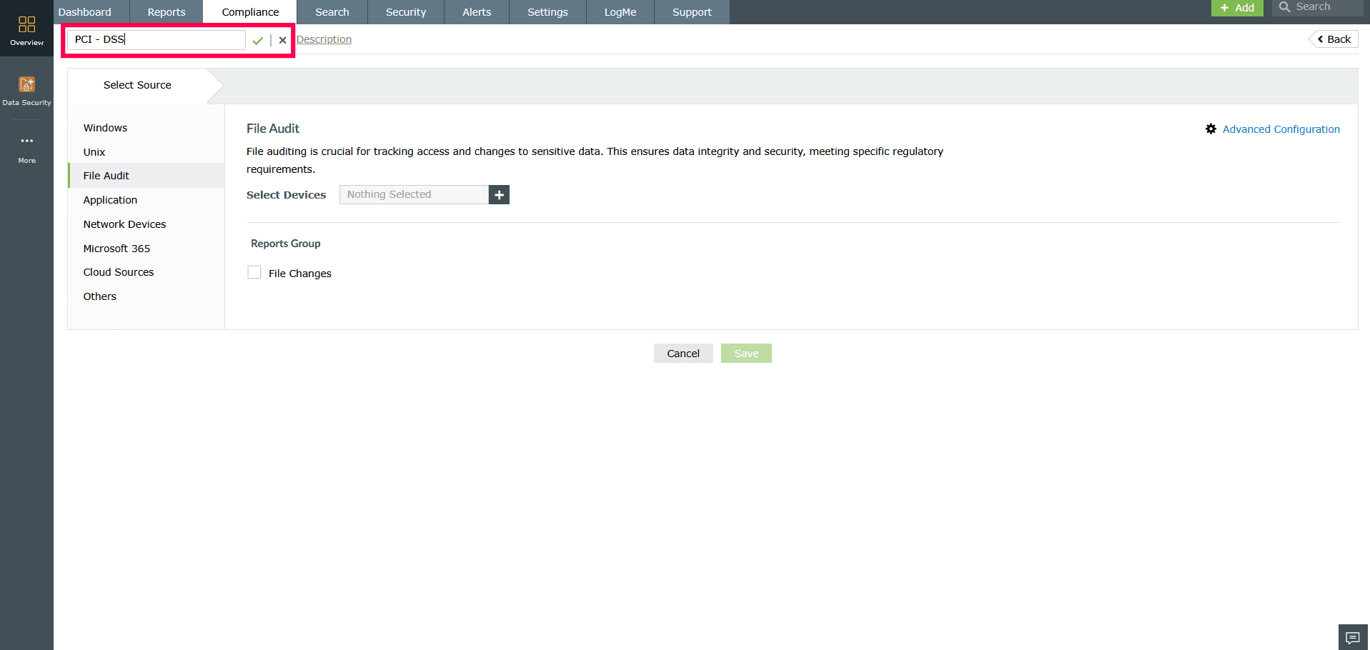 Naming compliance mandate 