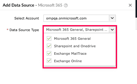 Adding data source