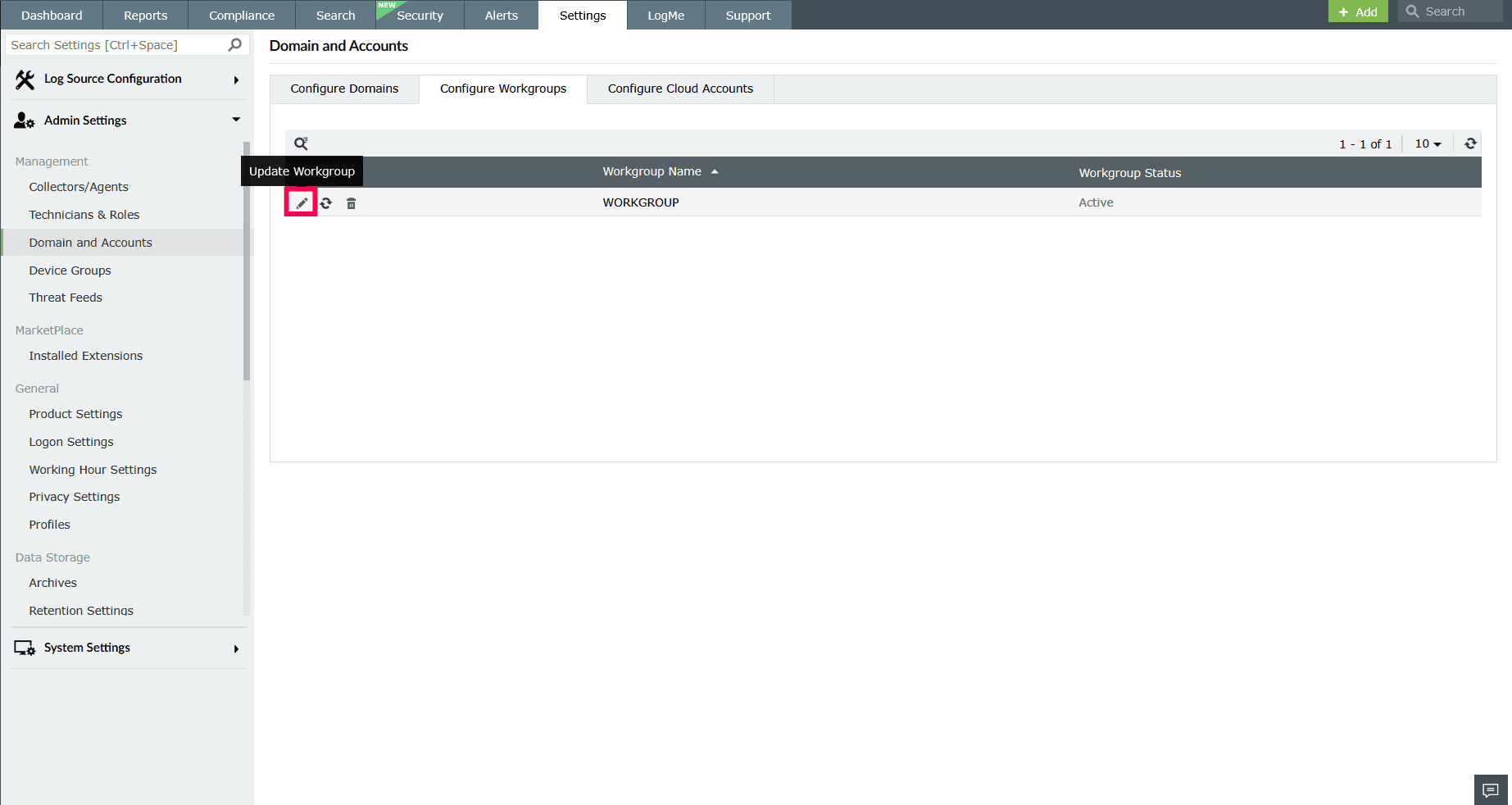 Domain and Accounts