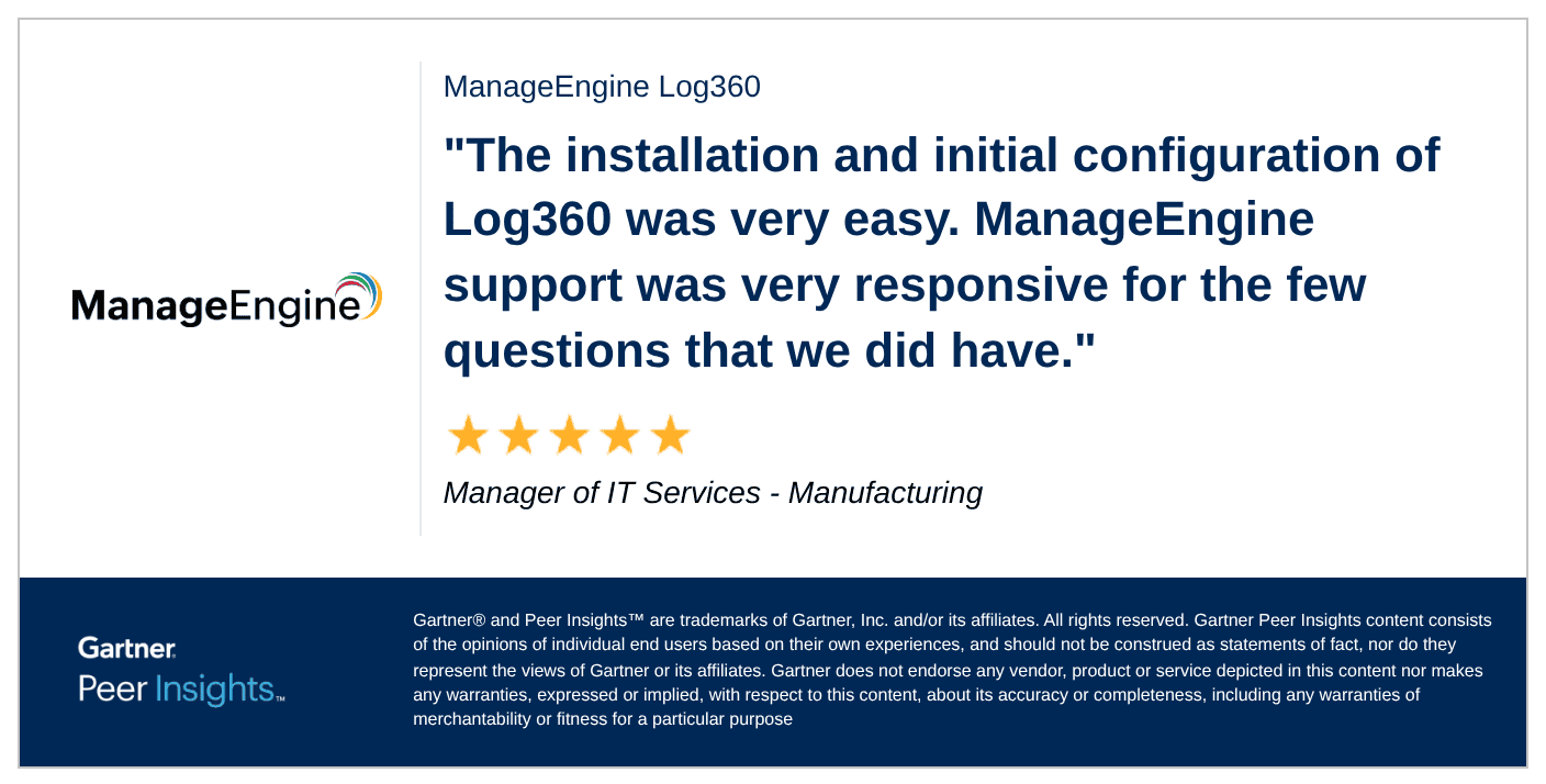 Customer Testimonial