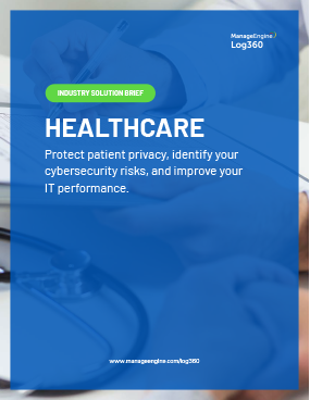 Protect Patient Privacy using Log360