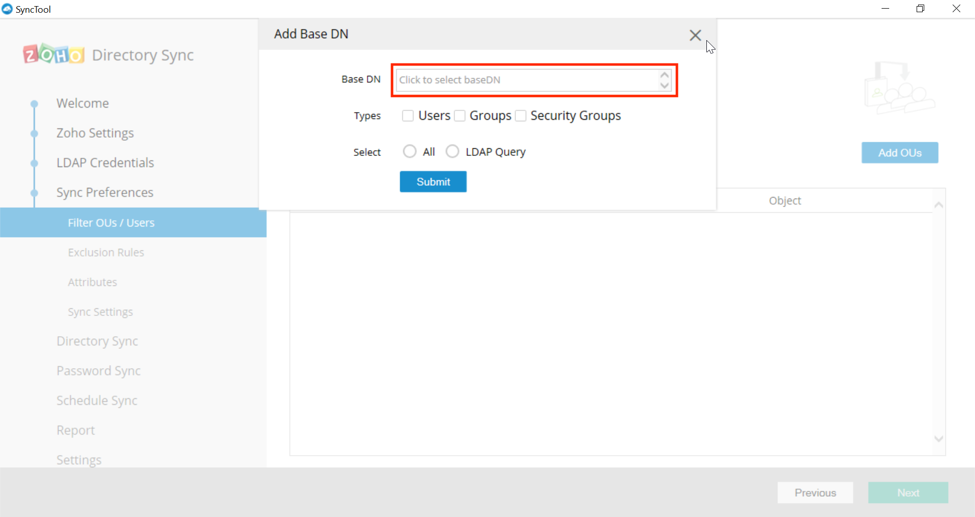 Microsoft Active Directory Integration Step 22