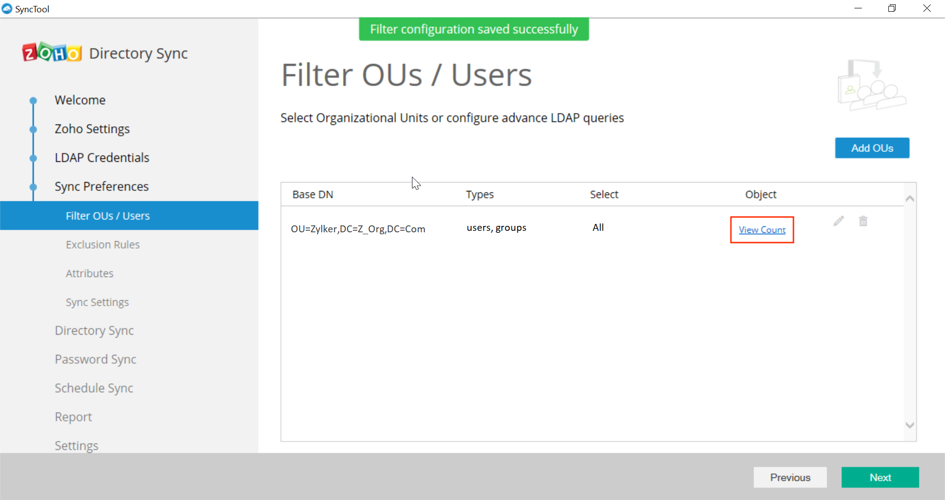 Microsoft Active Directory Integration Step 25