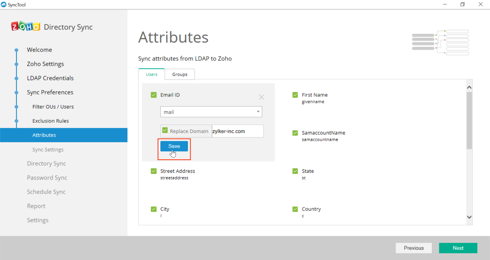 Microsoft Active Directory Integration Step 29