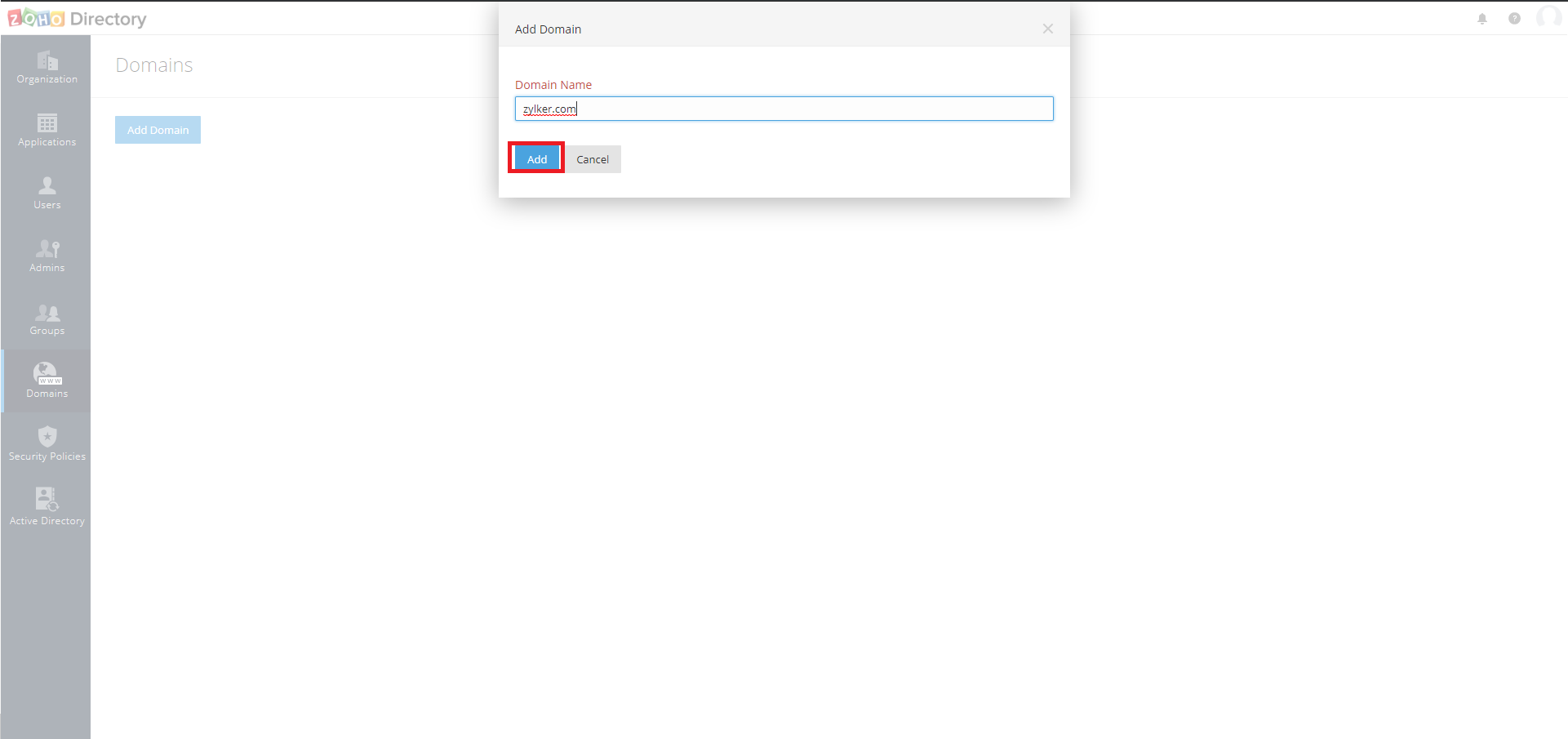 Microsoft Active Directory Integration Step 4