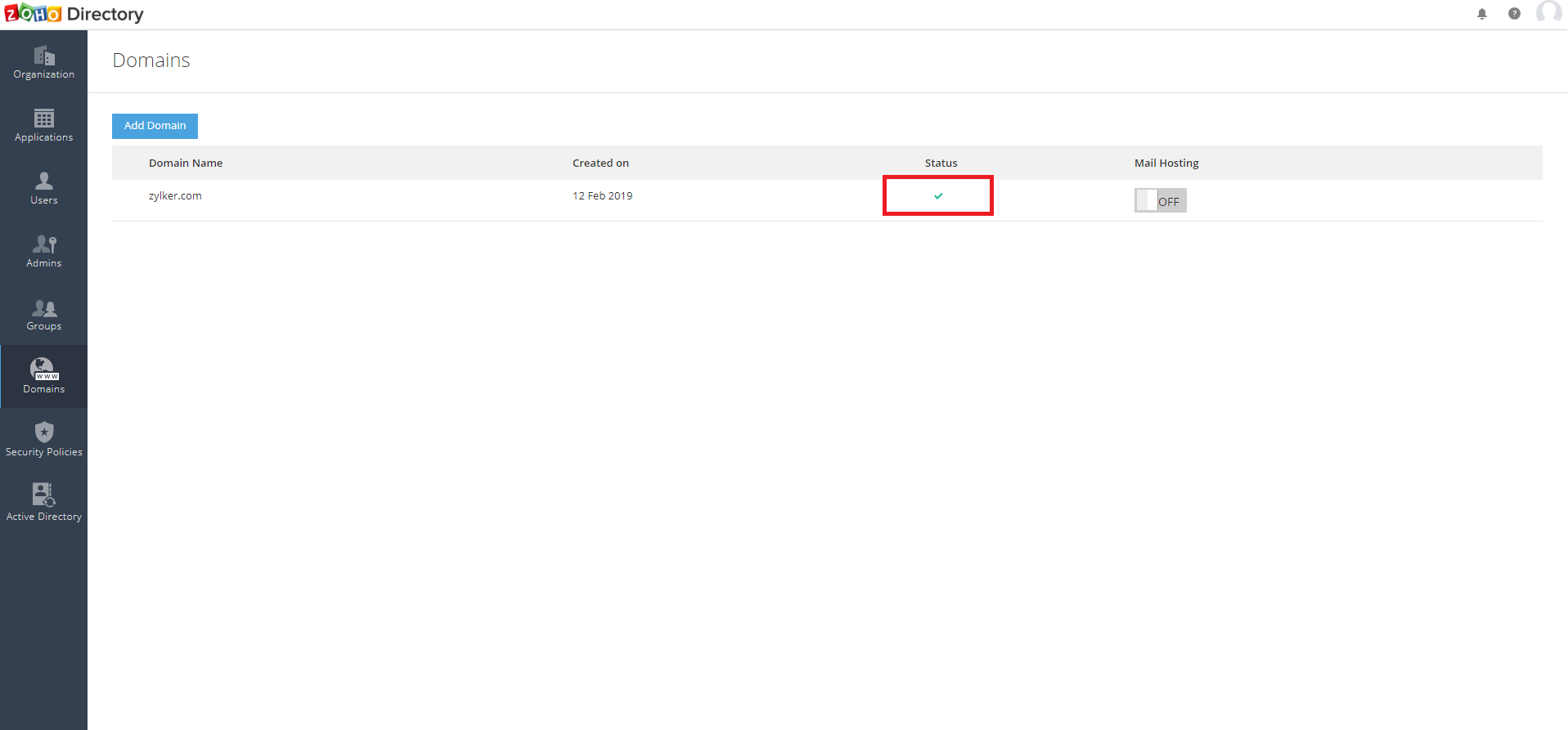 Microsoft Active Directory Integration Step 6