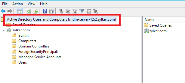 Microsoft Active Directory Integration Step 15