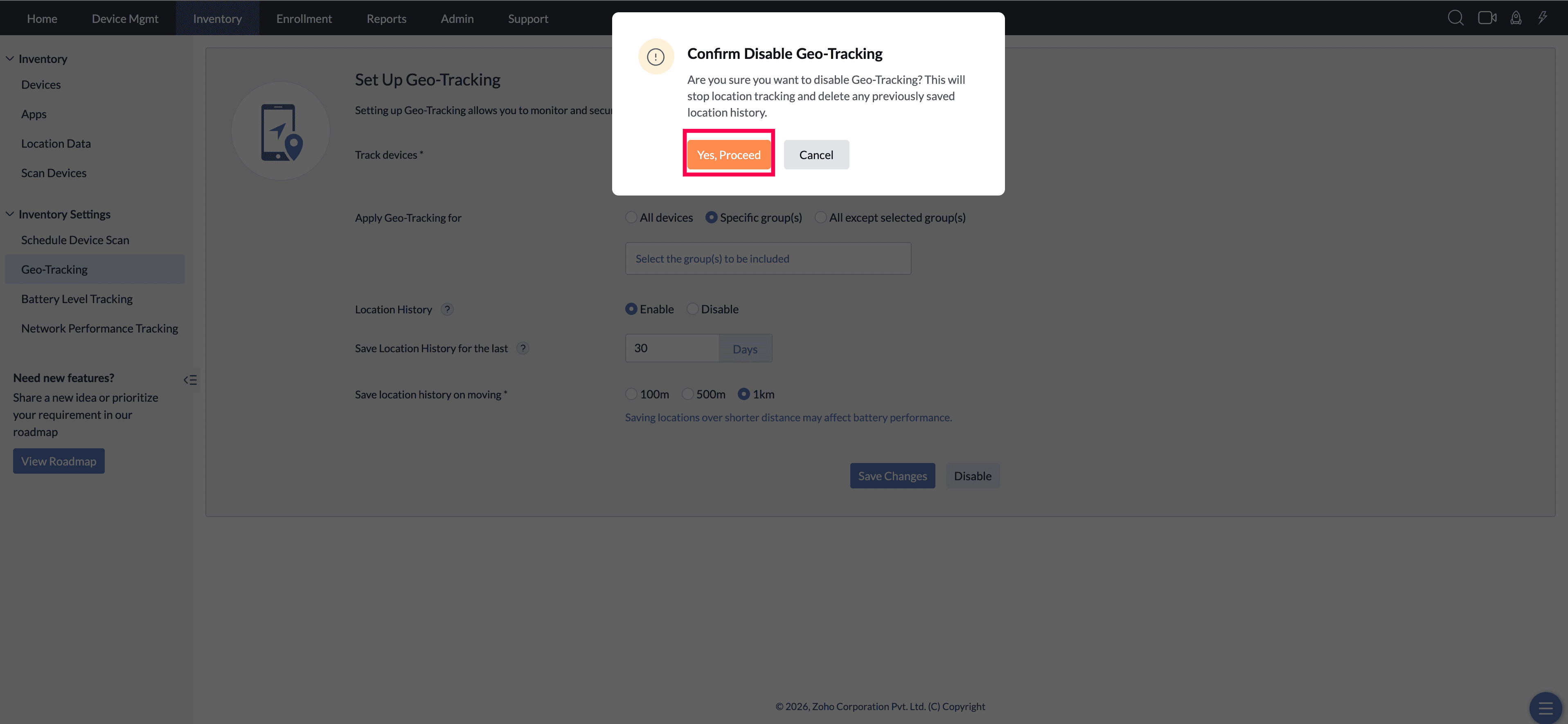 disable geo tracking1