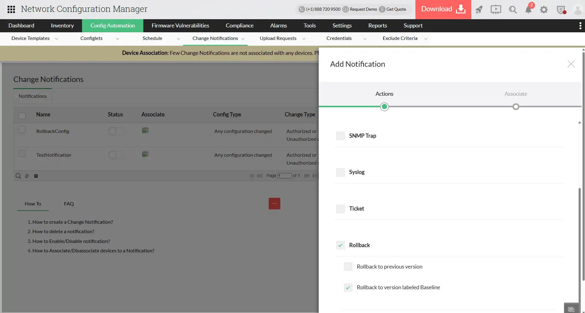 Network Device Management System - ManageEngine Network Configuration Manager