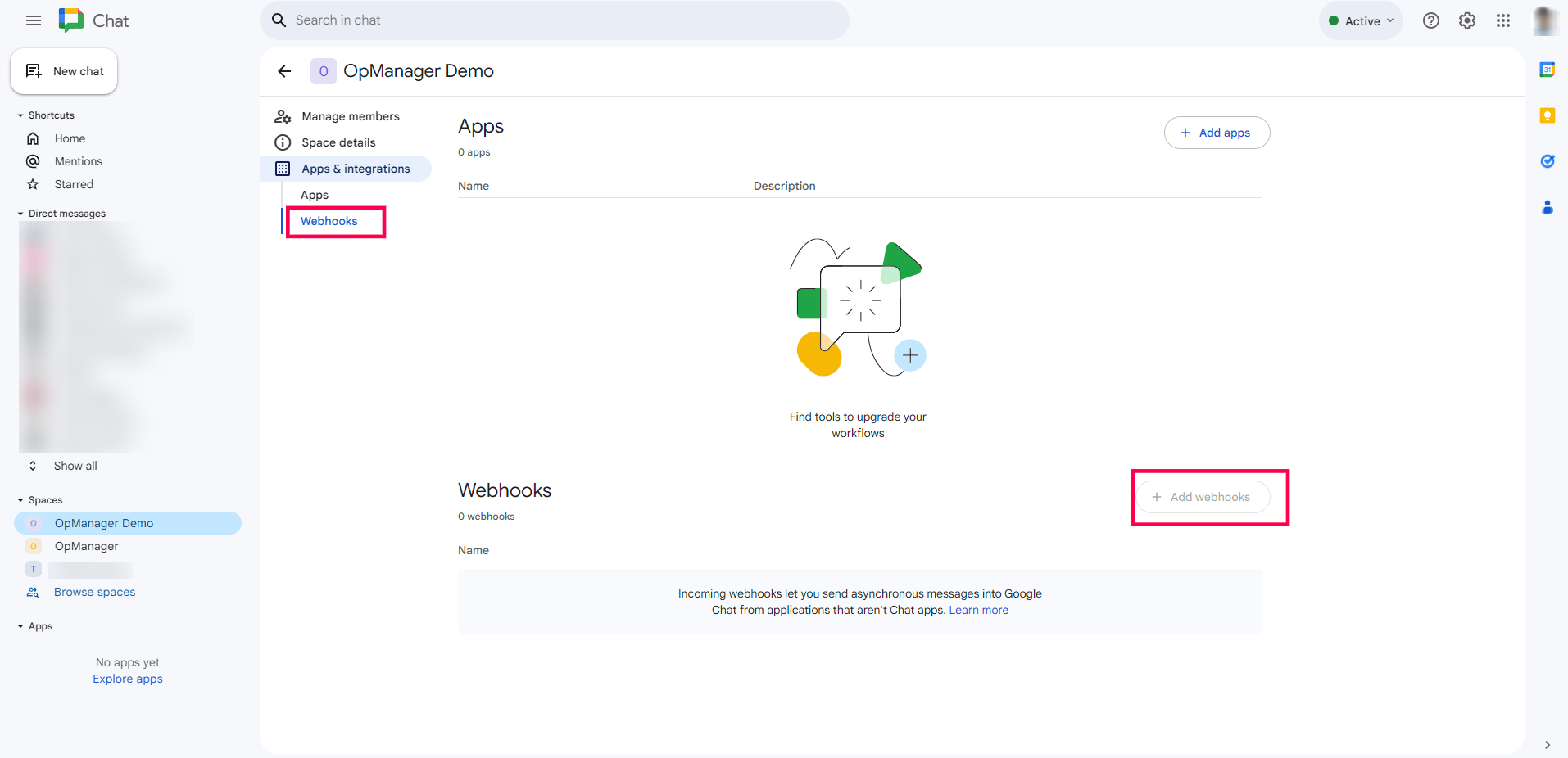 google-chat-integrate