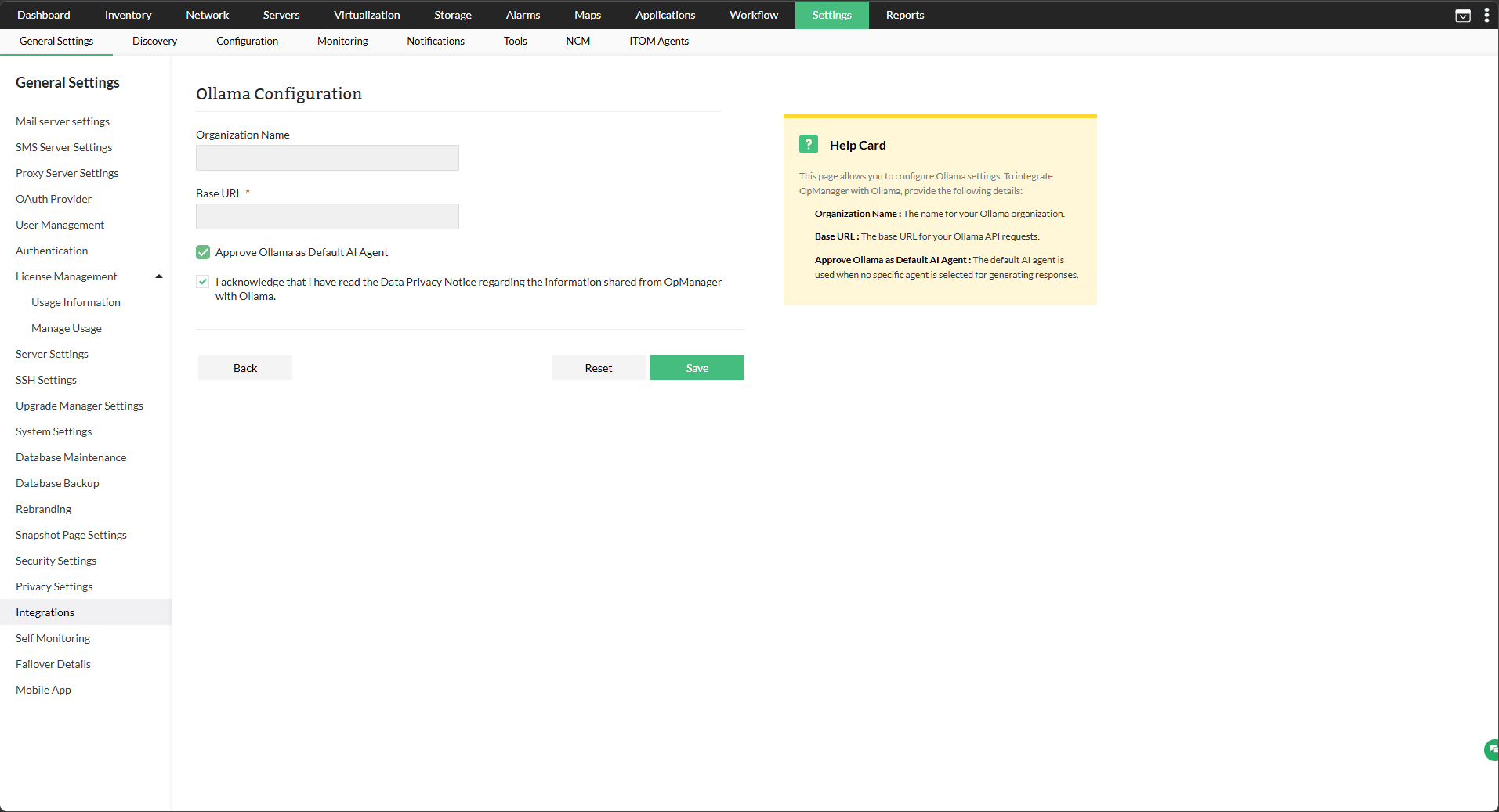 One-click cloud storage monitoring for a unified view