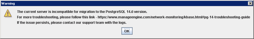 Troubleshoot PGSQL 14