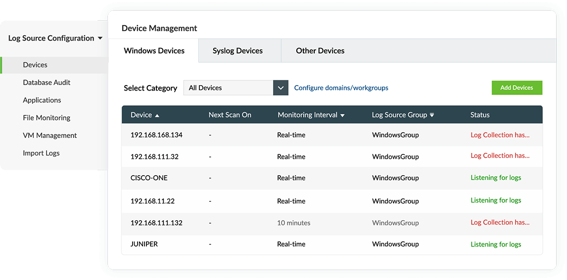 Automate and centralize log collection