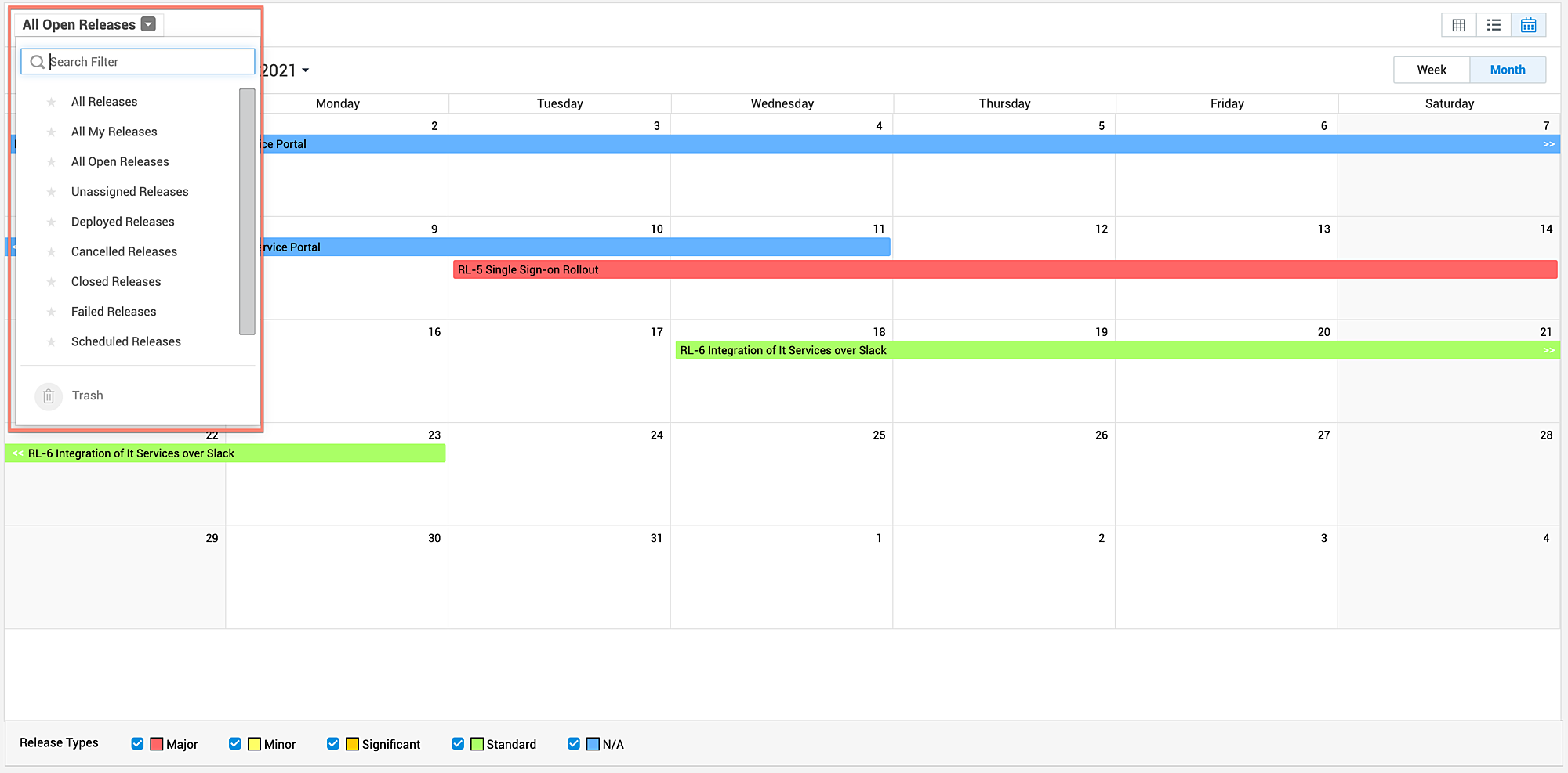 filter-release status