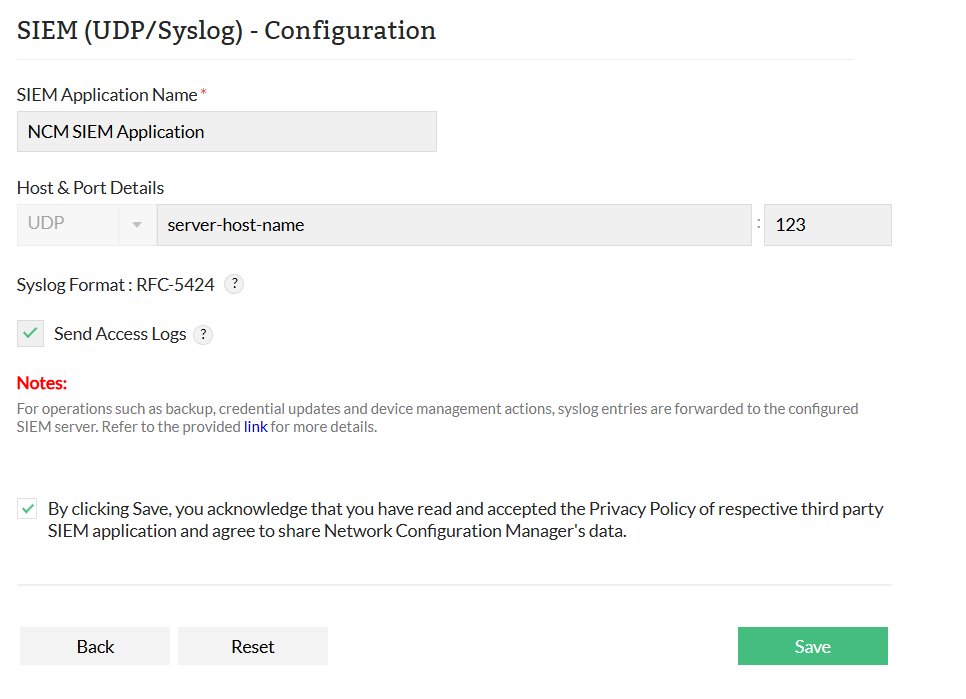 SIEM integration
