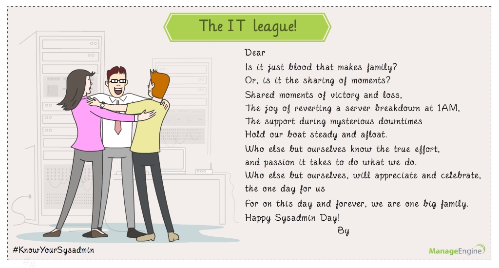 SysAdmin Day E-Cards