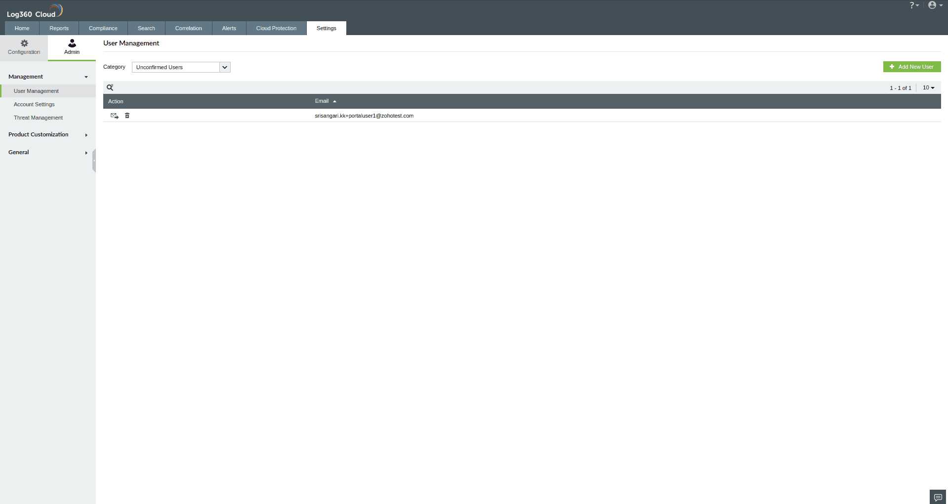 Portal User Management