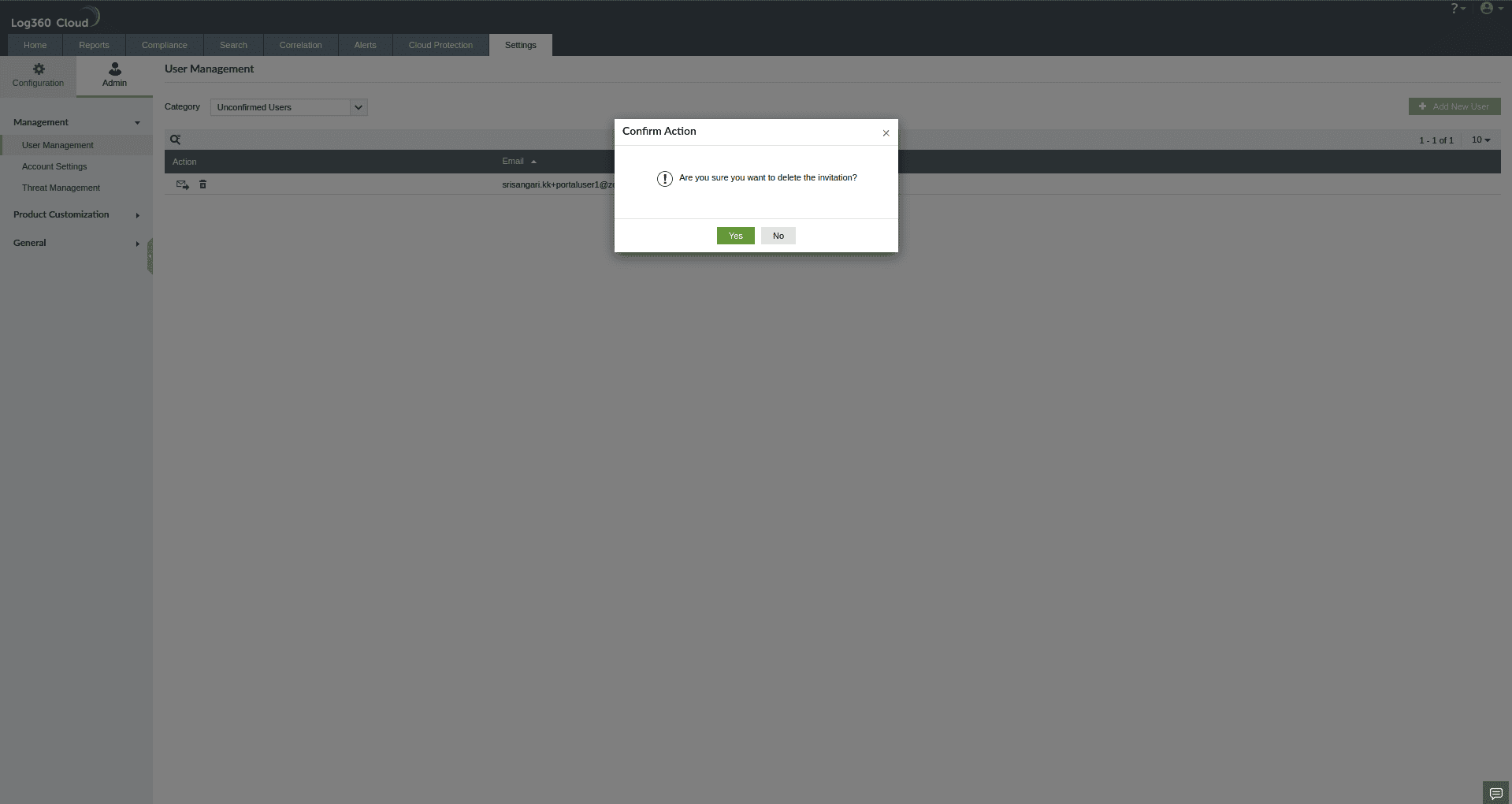 Portal User Management