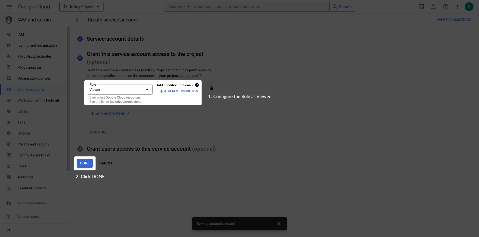 Manage your GCP cost
