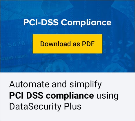 file server pci dss compliance tool