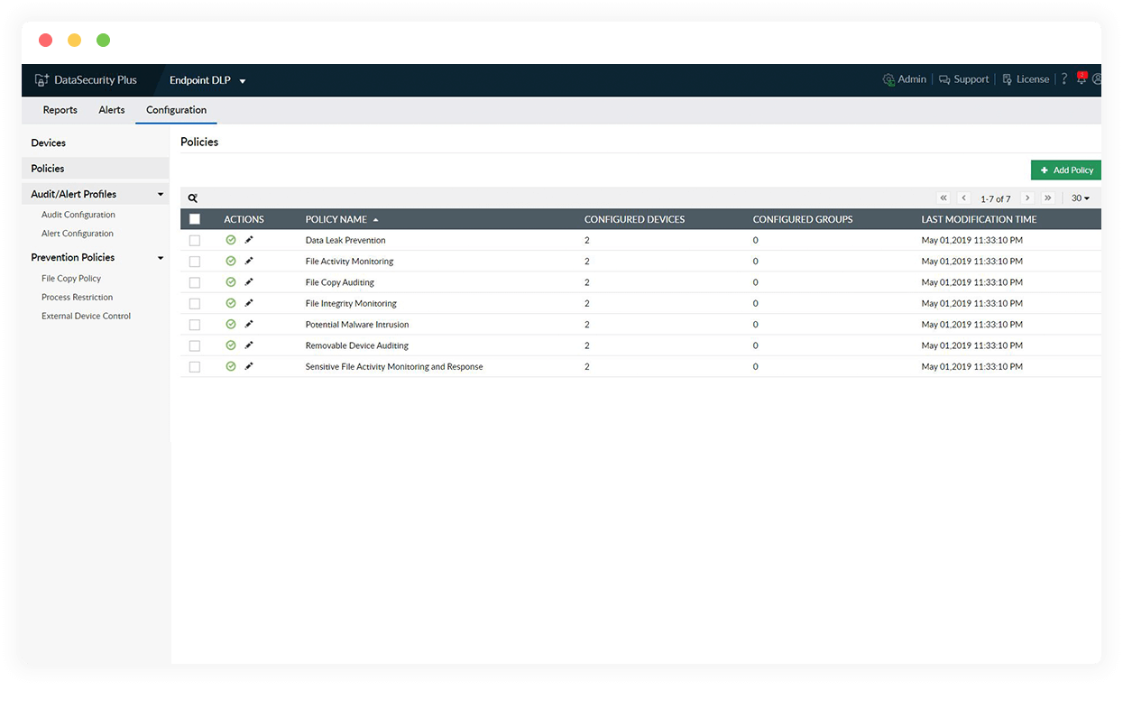 Deploy DLP policies