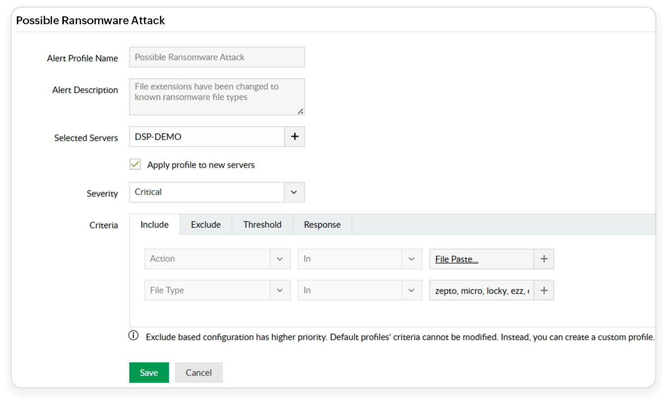 Unearth potential ransomware attacks