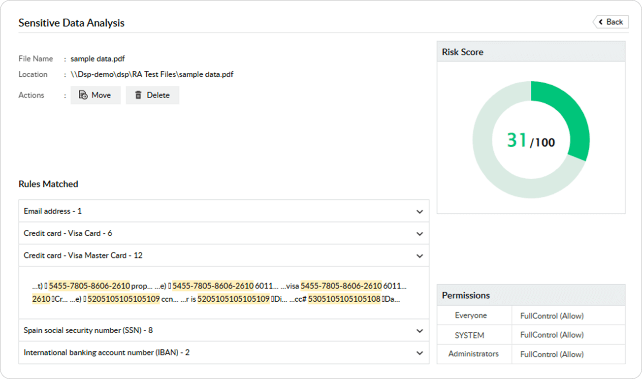 Bridging data discovery and risk analysis