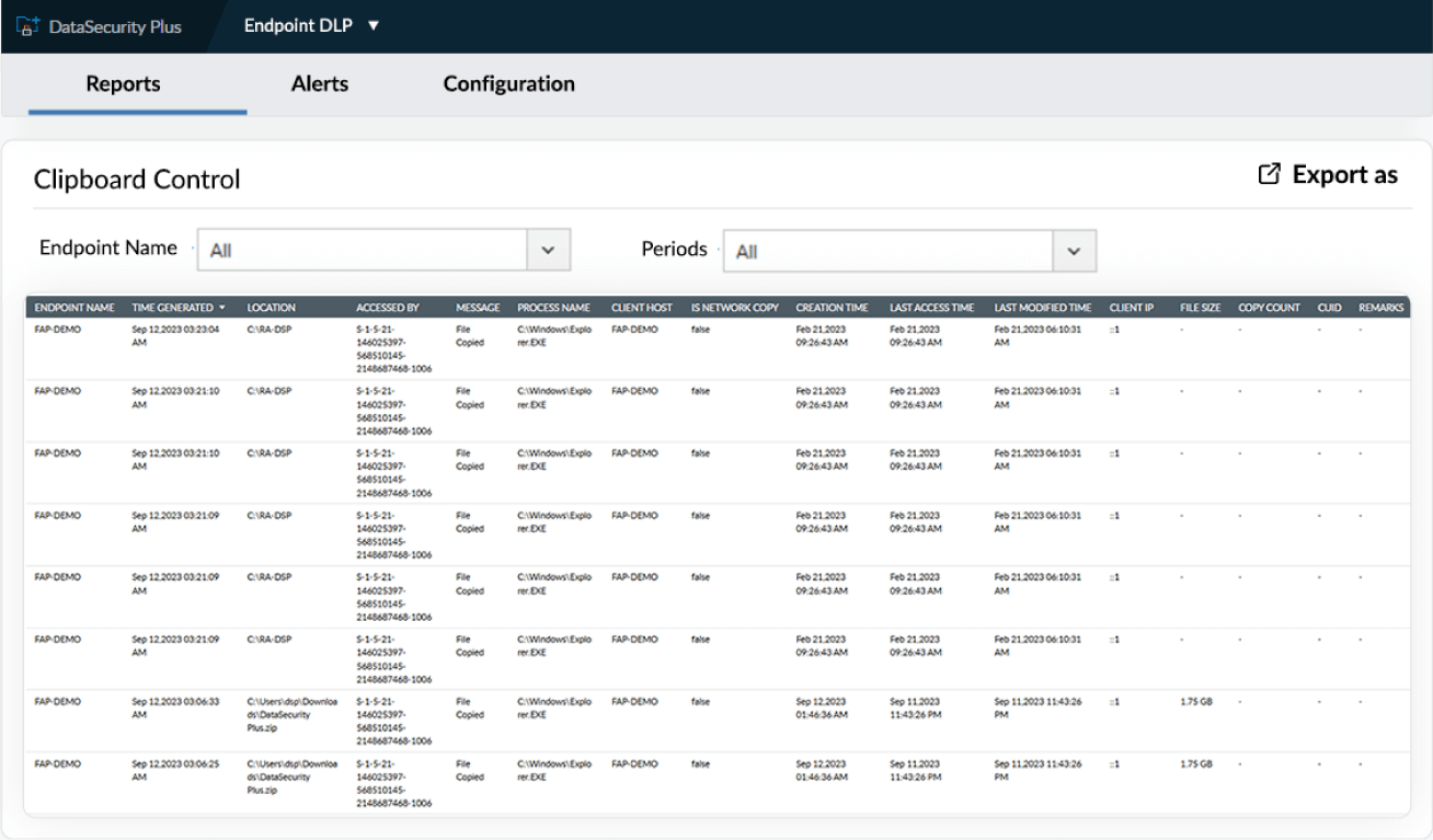 Prevent Data Theft Across All Endpoints in Real Time