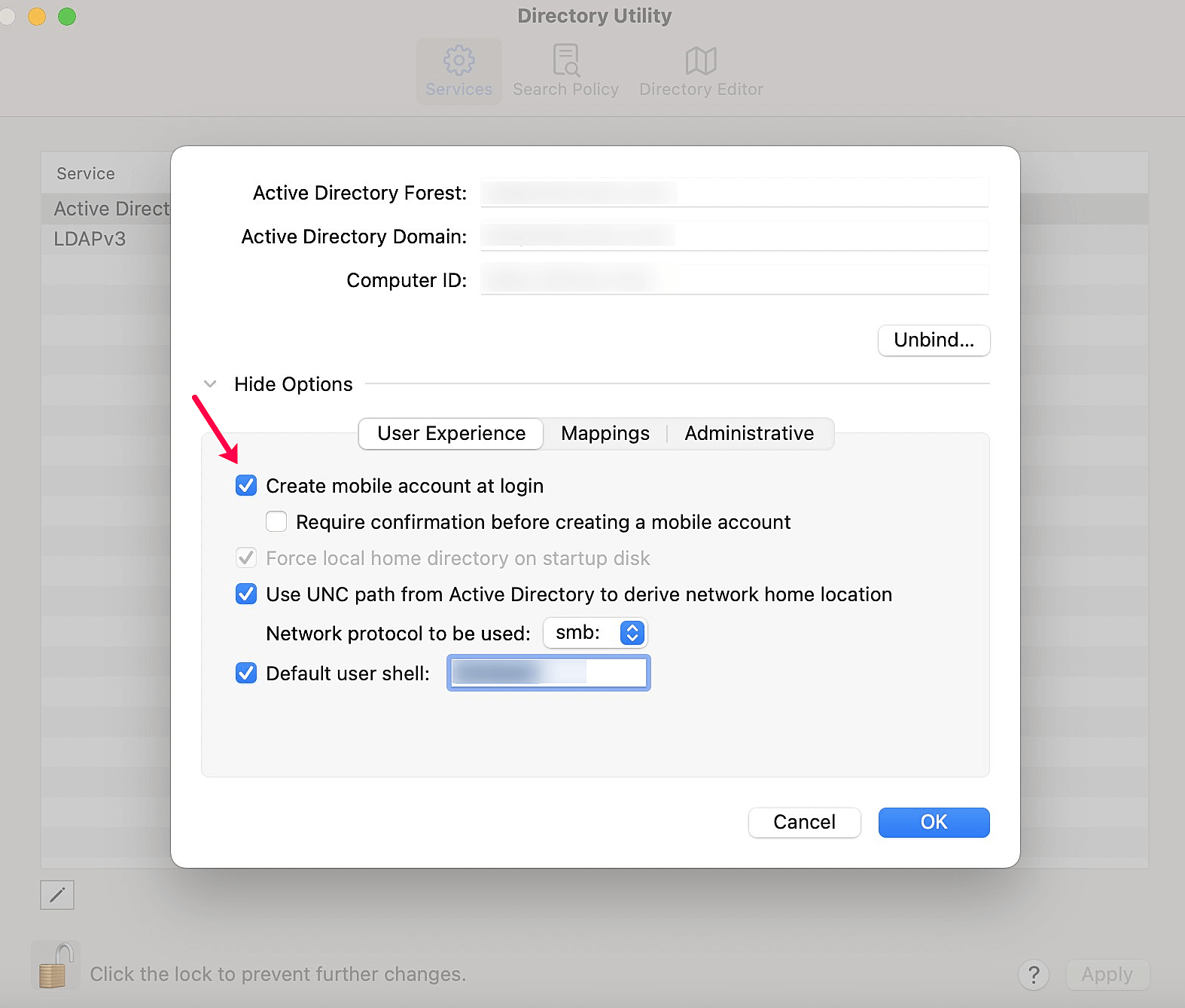 Erforderliche Berechtigungen