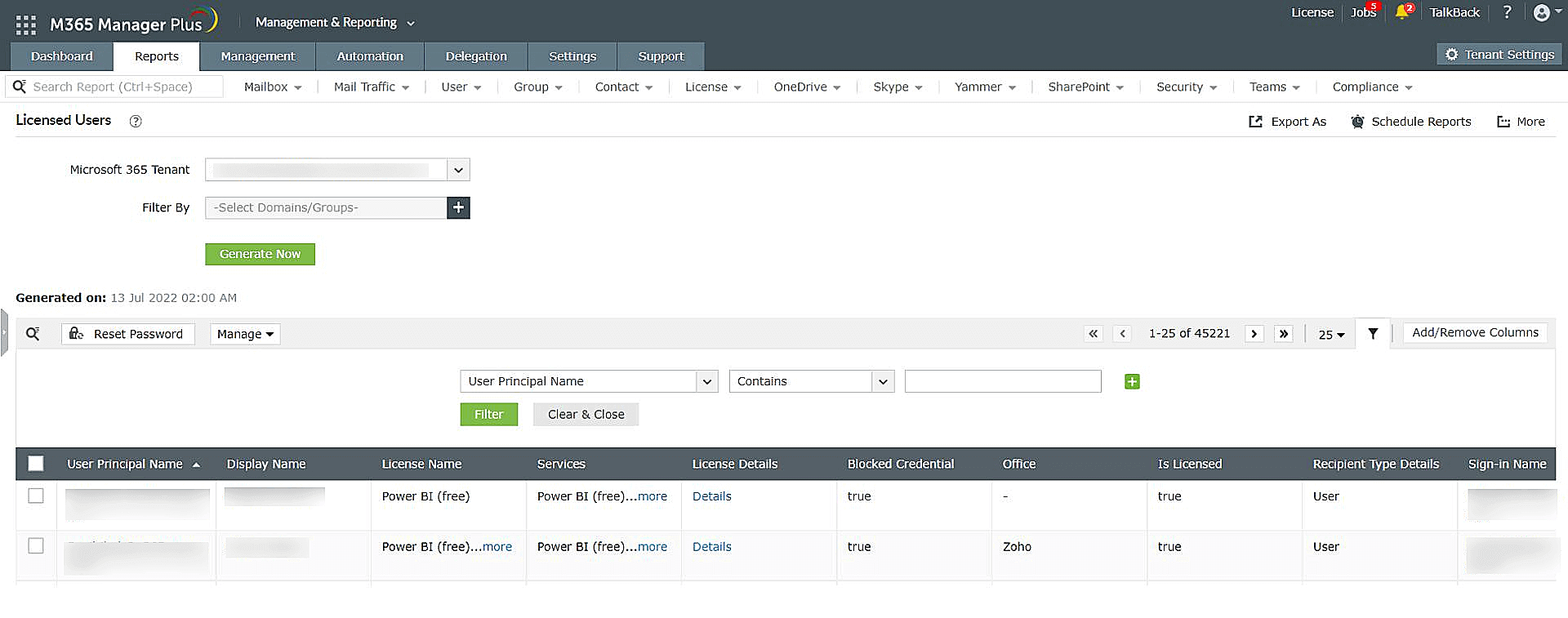 Verwalten von Lizenzen und Rollen in Microsoft&nbsp;365