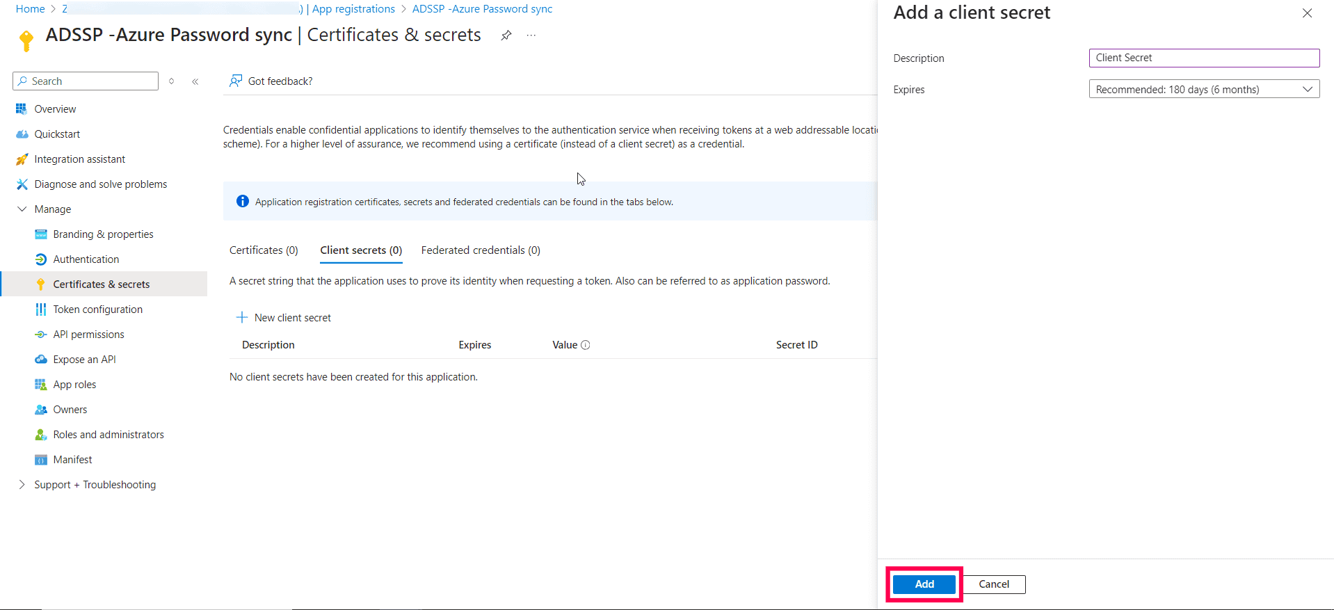 Passwortsynchronisierung mit Microsoft Dynamics CRM