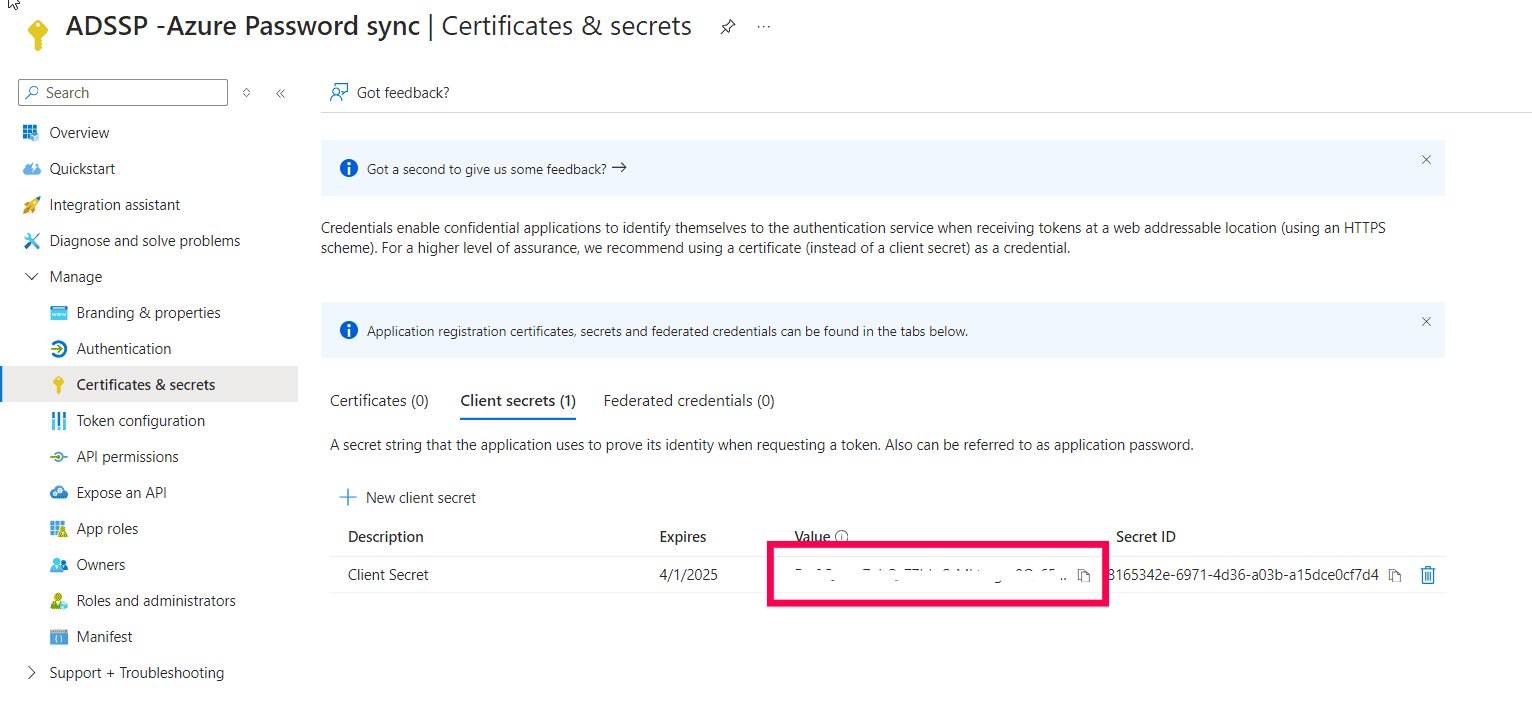 Passwortsynchronisierung mit Microsoft Dynamics CRM