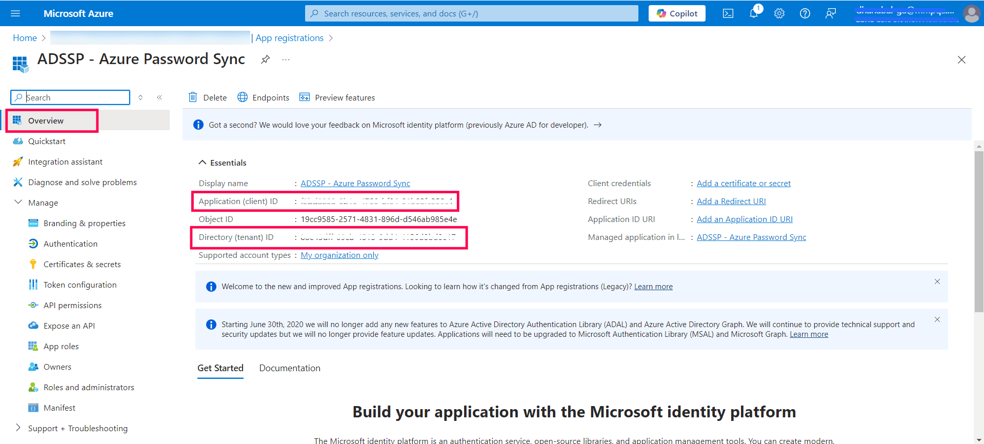 Passwortsynchronisierung mit Microsoft 365/Azure