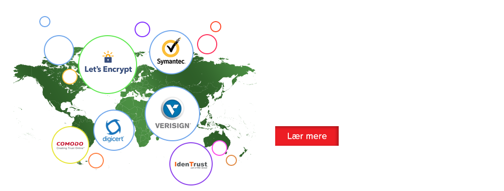 Centraliseret opdagelse og administration af SSL-certifikater fra verdenskendte CA'er.