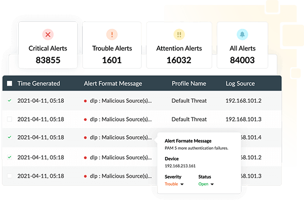 Bliv straks underrettet, n&aring;r der er en trussel