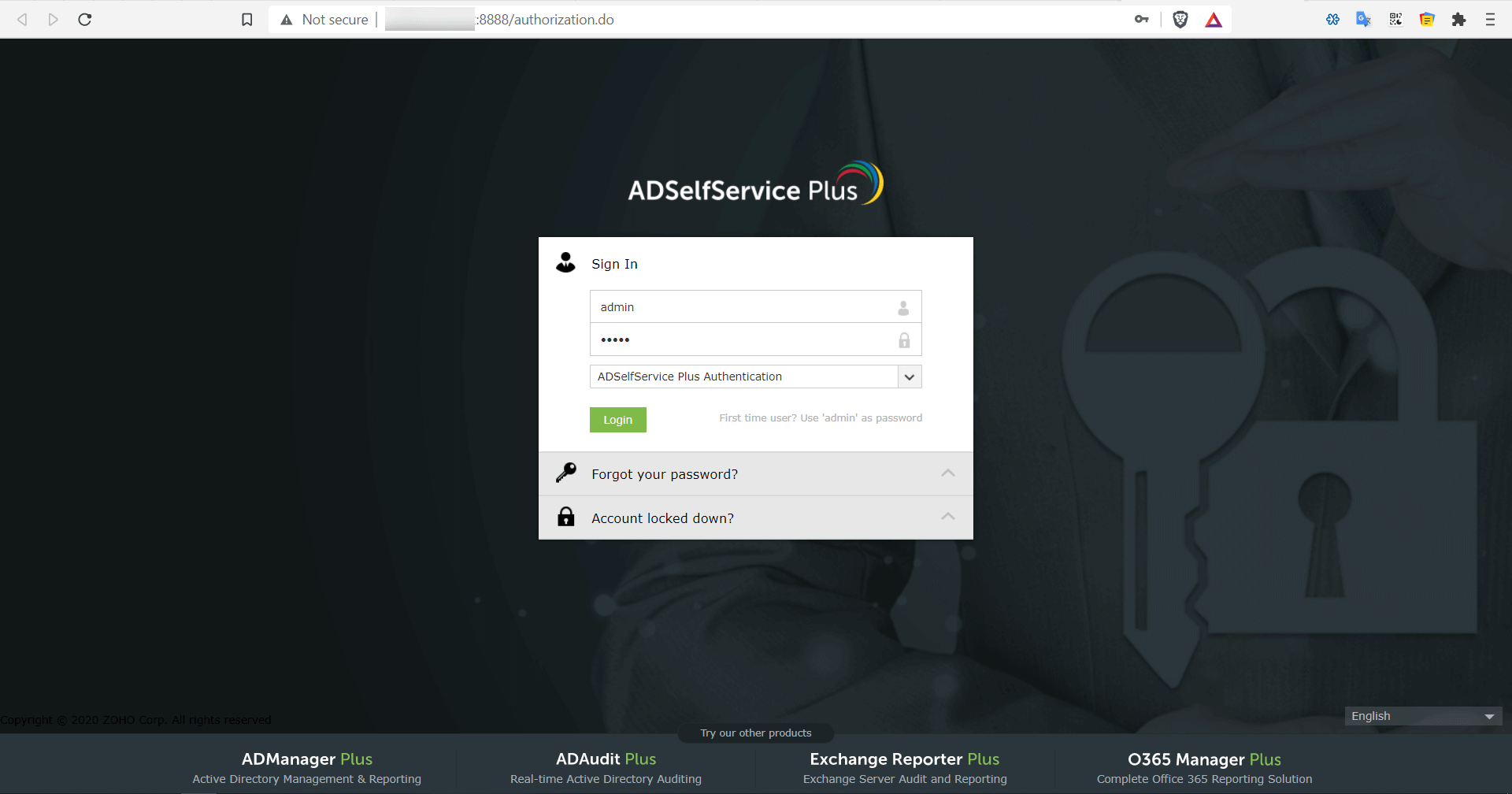 Office 365 password reset Native method vs ADSelfService Plus