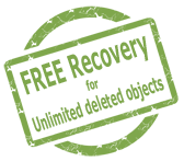 Free Backup and Recovery for Unlimited Deleted Objects